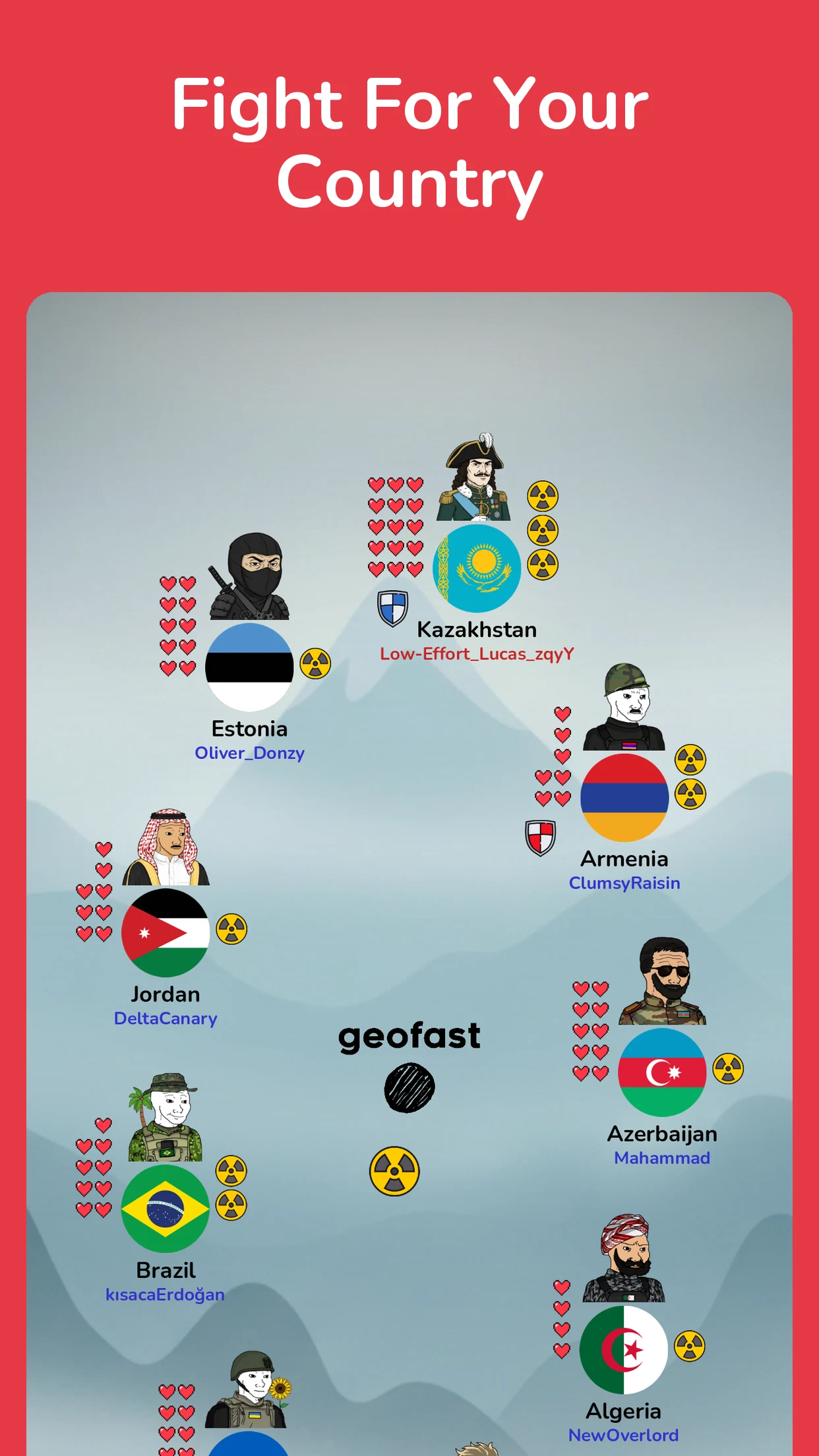 Geofast: Battle of Nations screenshot